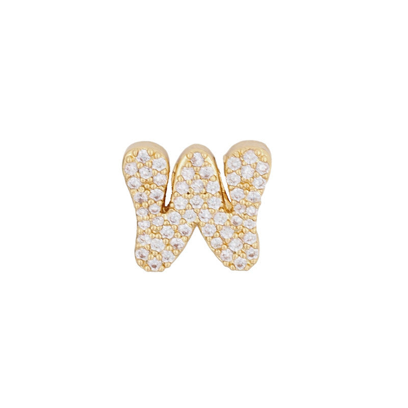 Pendentif Lettre Doré – Bijou Initiale Personnalisé A à Z
