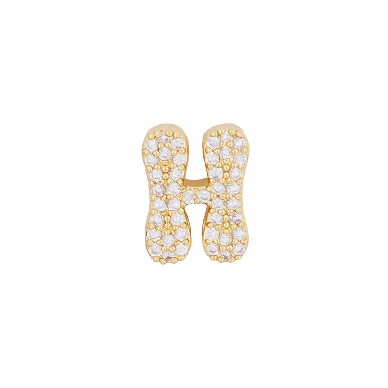 Pendentif Lettre Doré – Bijou Initiale Personnalisé A à Z