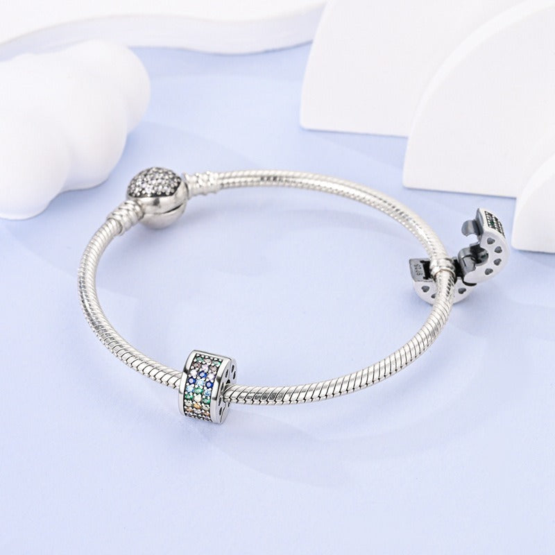 Chaine de sécurité - Perles Pendentif en Forme d'Émeraude