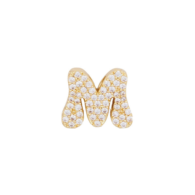 Pendentif Lettre Doré – Bijou Initiale Personnalisé A à Z