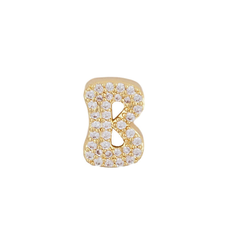 Pendentif Lettre Doré – Bijou Initiale Personnalisé A à Z