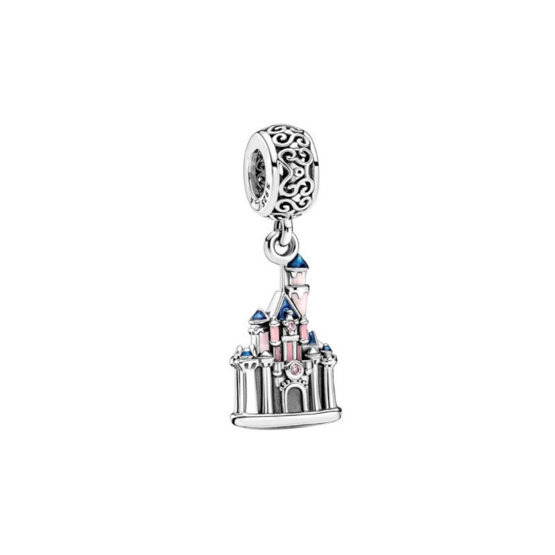 Pendentif Double Cœur & Moto & plus – Argent Sterling S925
