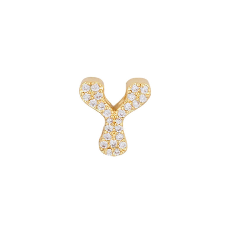 Pendentif Lettre Doré – Bijou Initiale Personnalisé A à Z