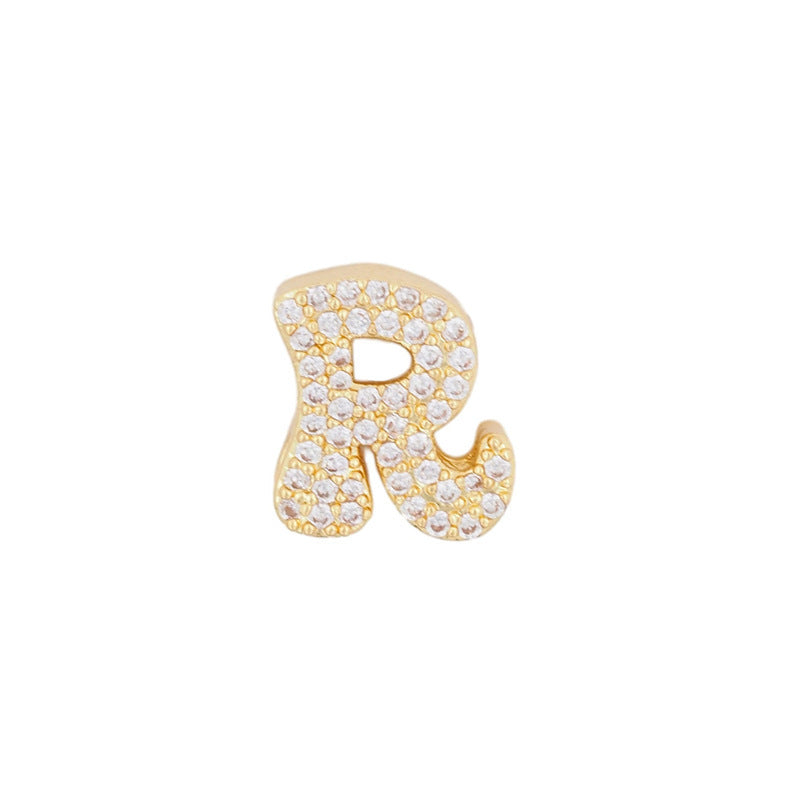 Pendentif Lettre Doré – Bijou Initiale Personnalisé A à Z