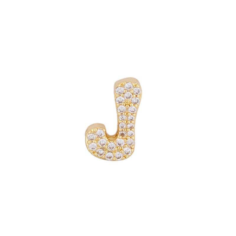 Pendentif Lettre Doré – Bijou Initiale Personnalisé A à Z