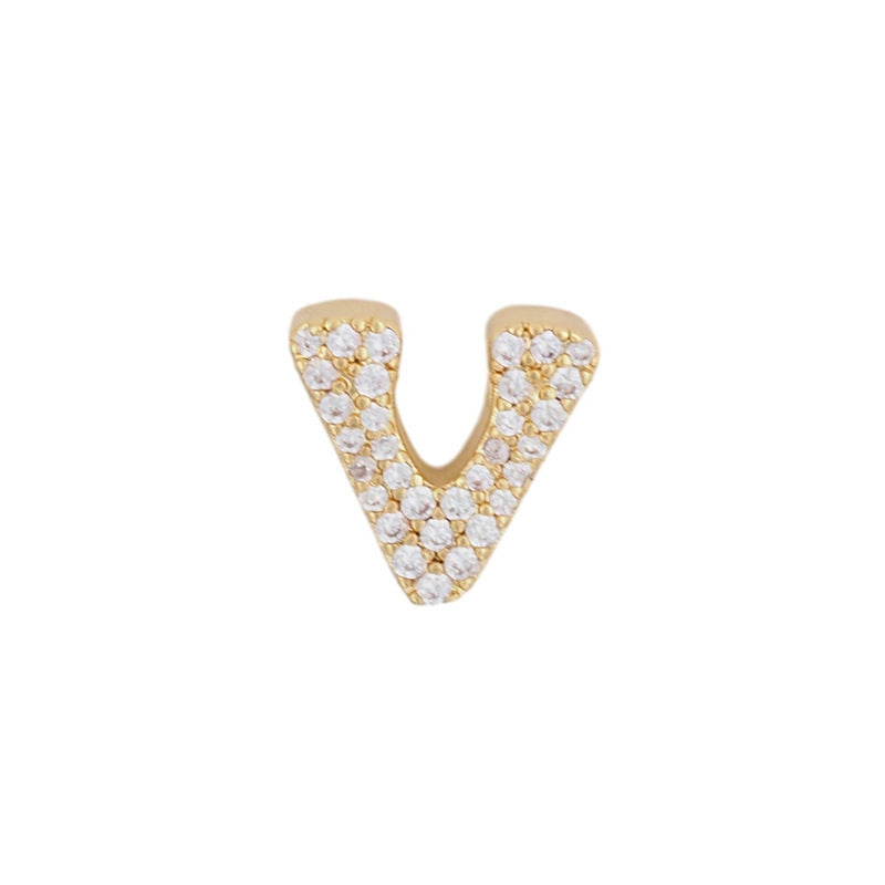 Pendentif Lettre Doré – Bijou Initiale Personnalisé A à Z