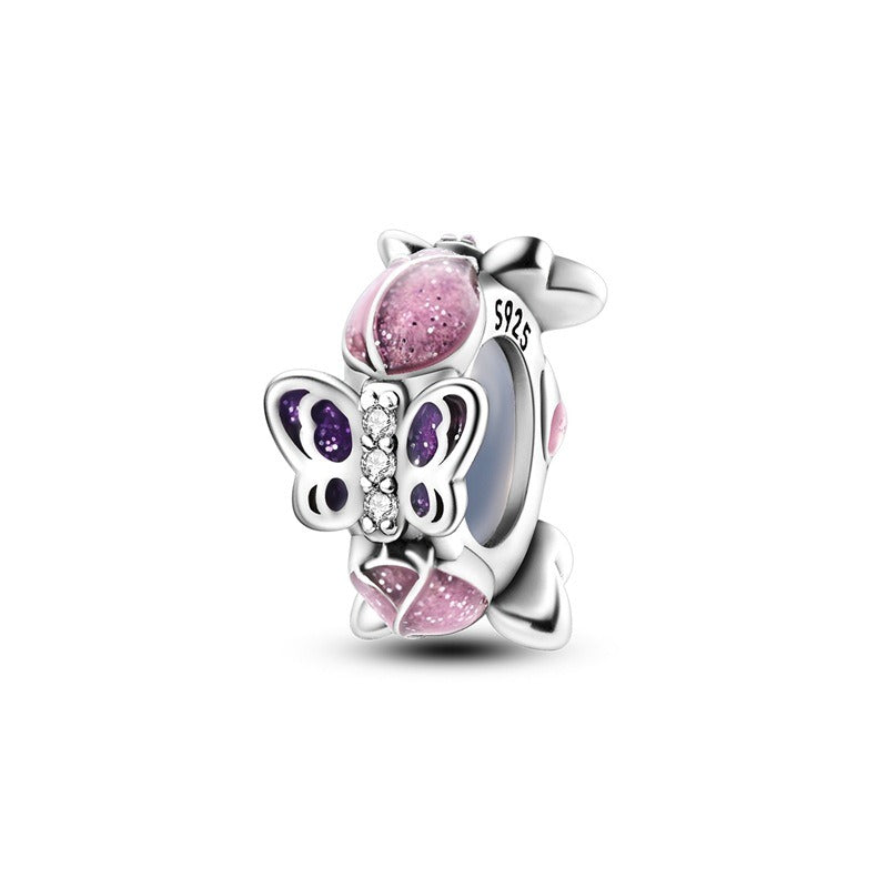 Chaine de sécurité & Charms Fleurs