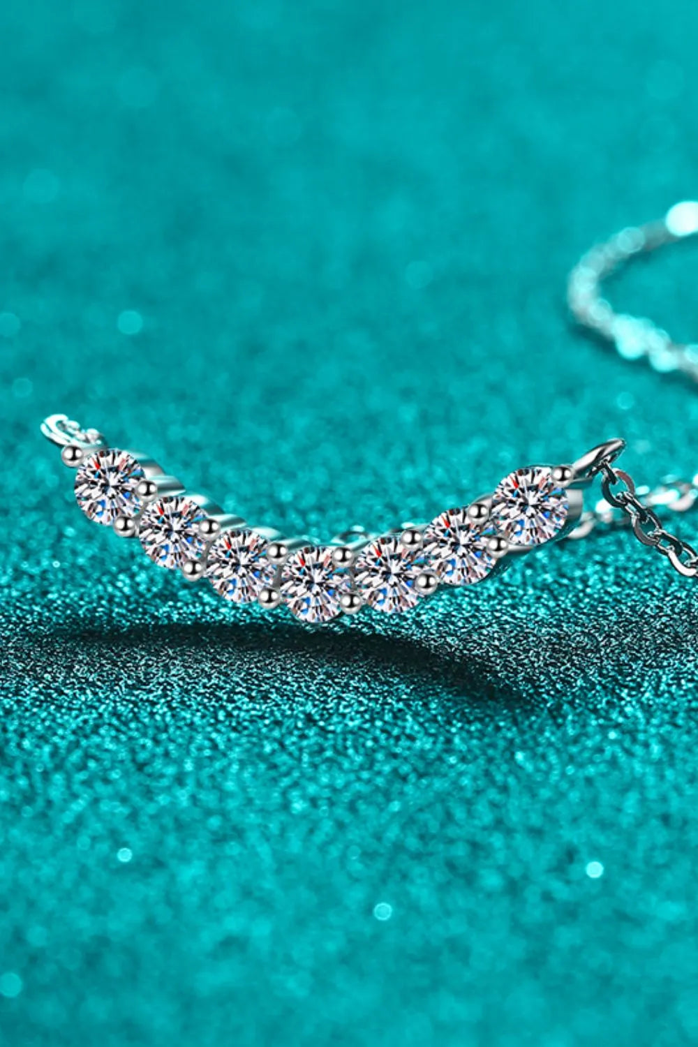 Collier Moissanite 1,4 Carat – Éclat Diamant & Argent 925