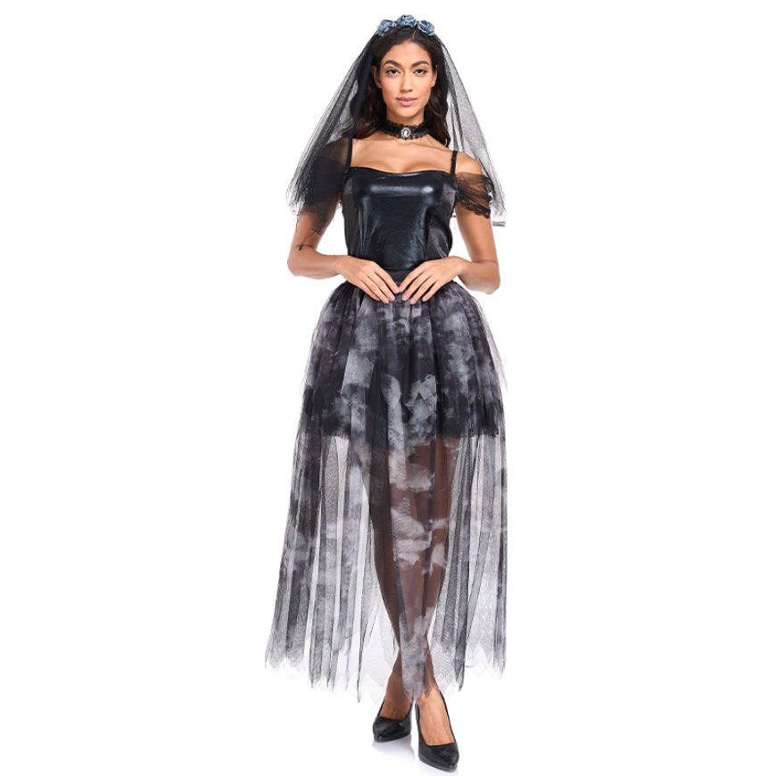 Costume Mariée Vampire Noire