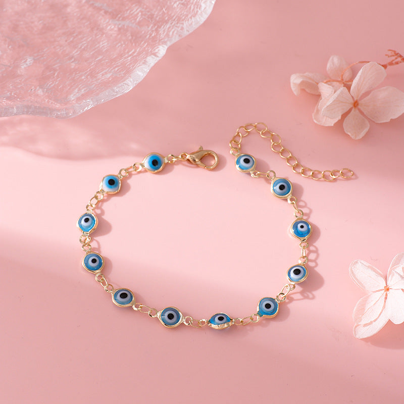 Bracelet Œil Protecteur – Énergie Positive & Style Tendance