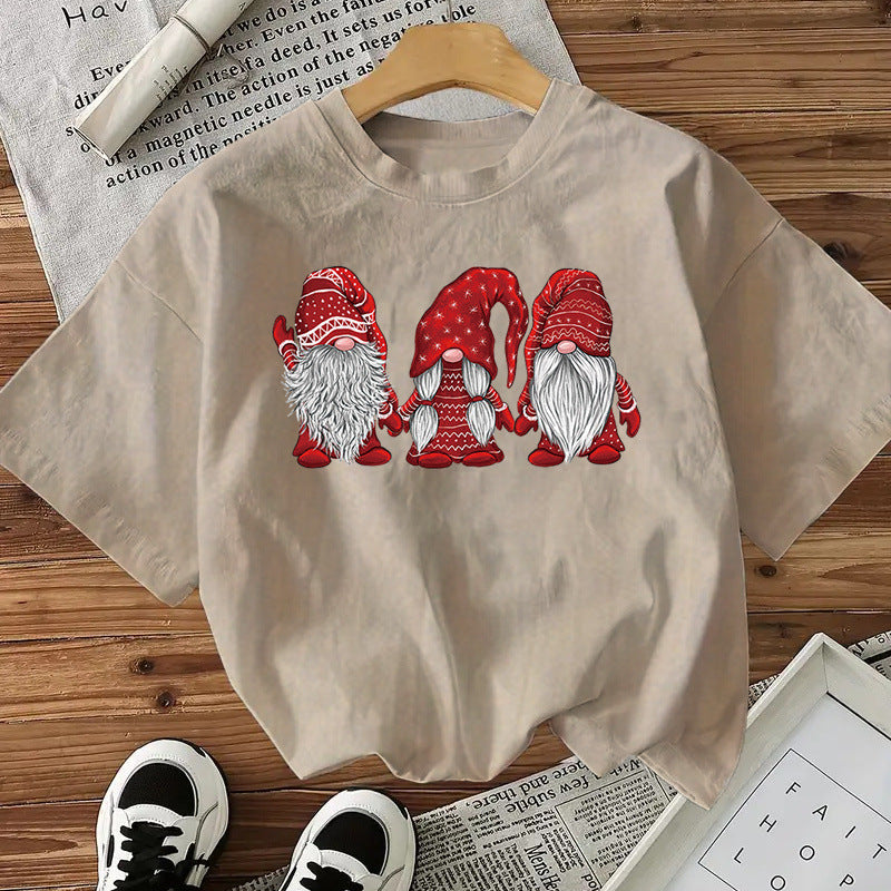 T-shirt Lutins de Noël pour Femme