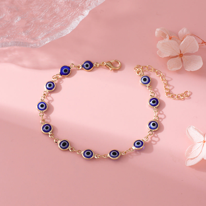Bracelet Œil Protecteur – Énergie Positive & Style Tendance