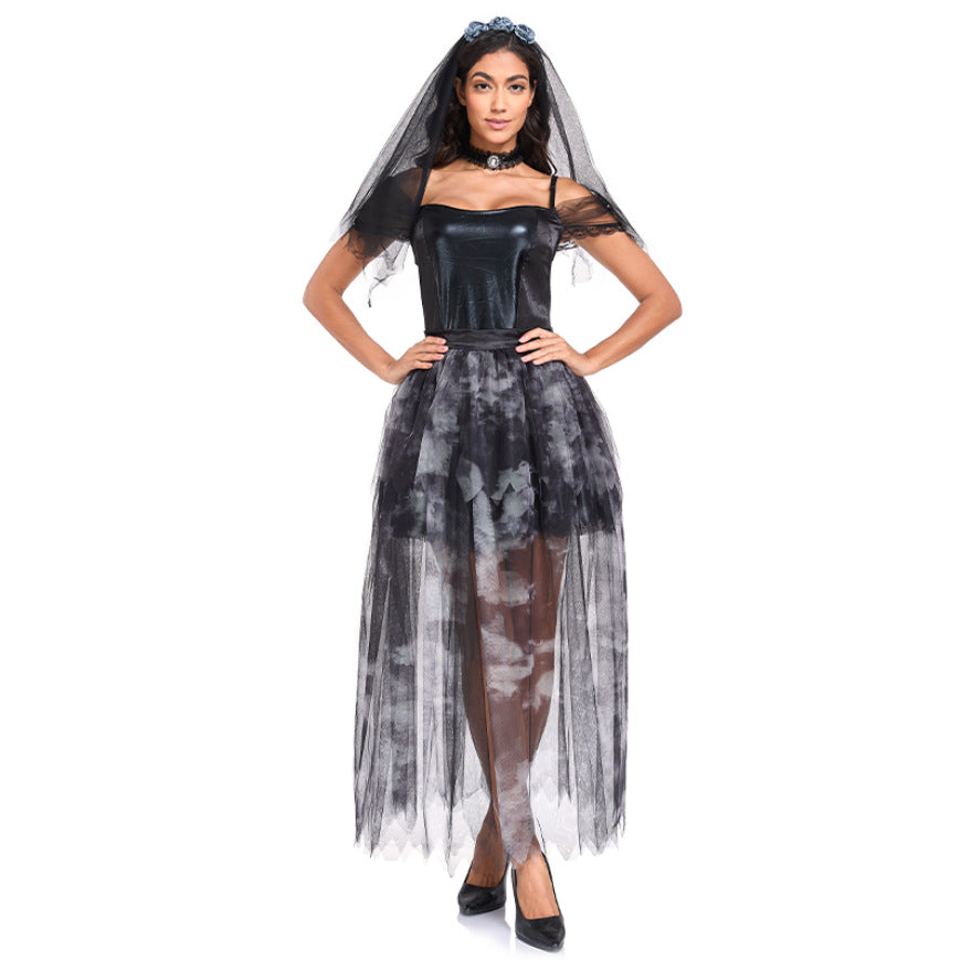 Costume Mariée Vampire Noire