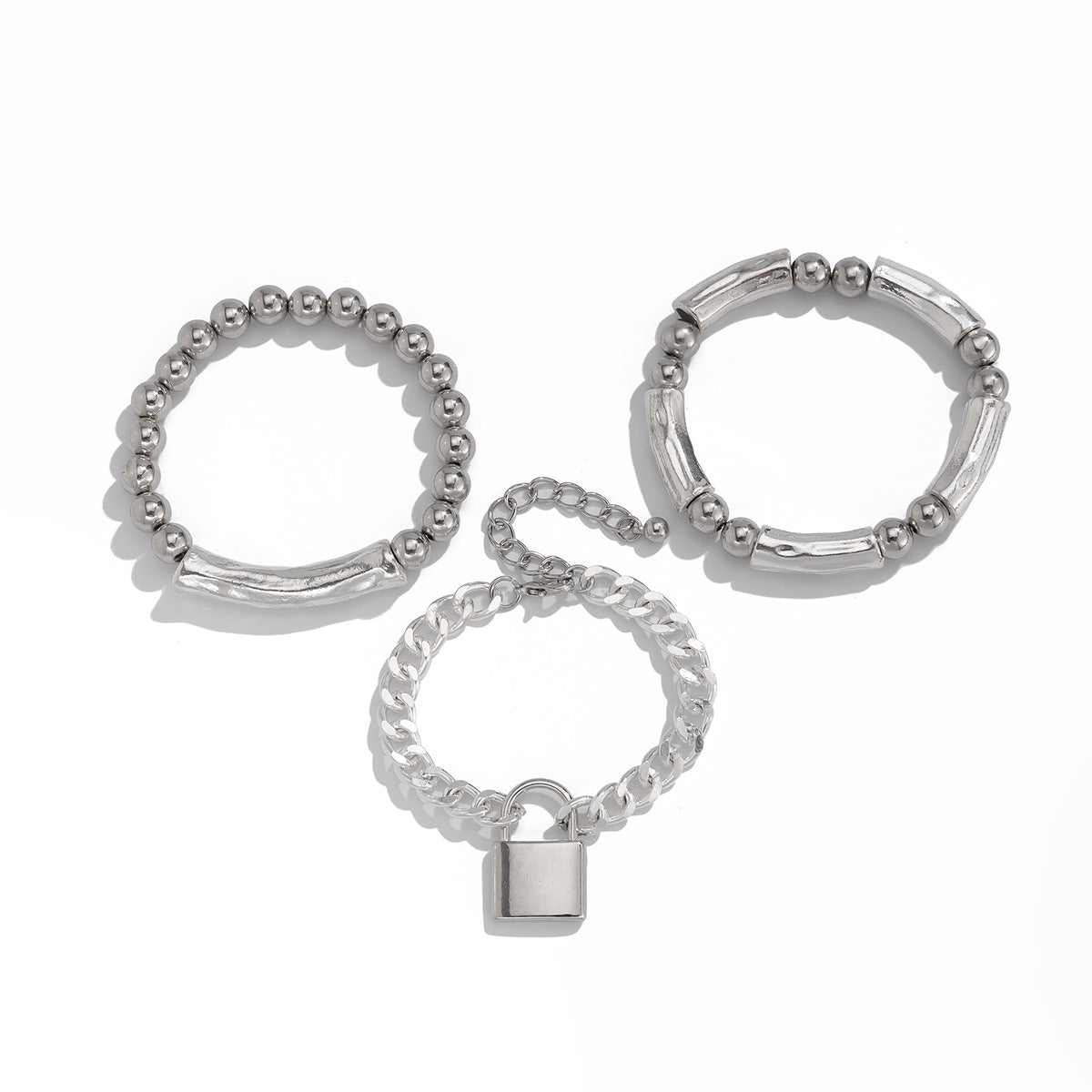Duo Bracelets Perles & Cœur – Minimaliste, Élégant & Tendance