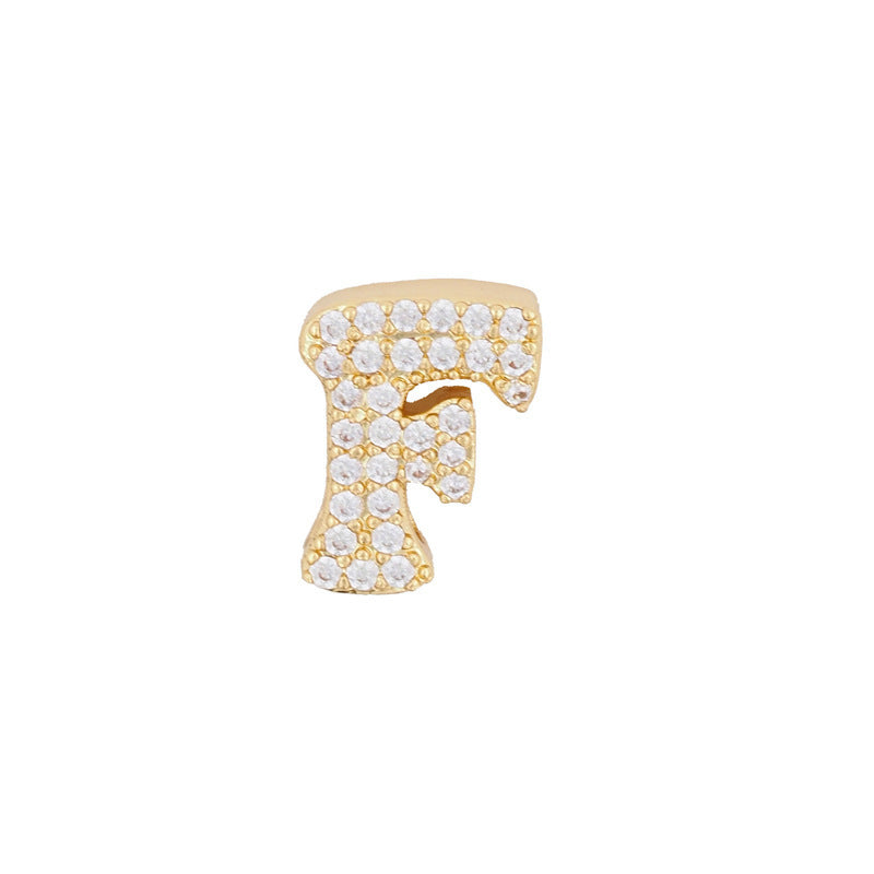 Pendentif Lettre Doré – Bijou Initiale Personnalisé A à Z