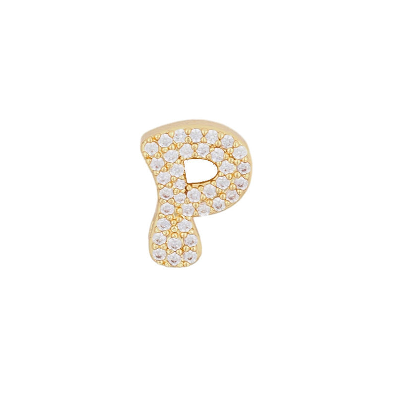 Pendentif Lettre Doré – Bijou Initiale Personnalisé A à Z