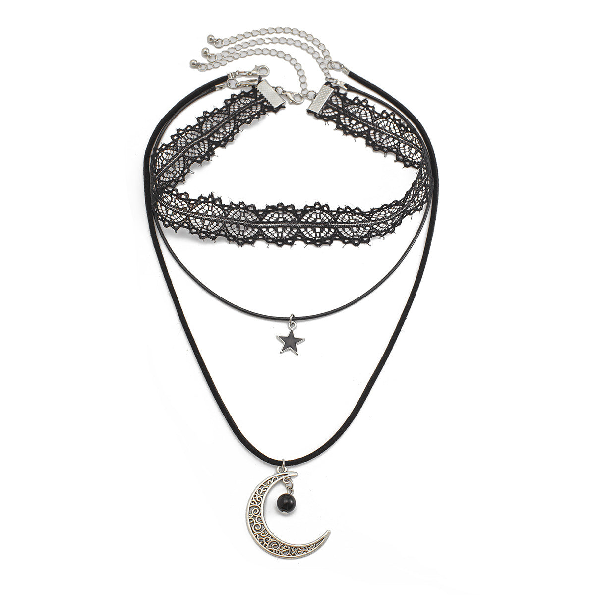 Collier Lune & Étoile