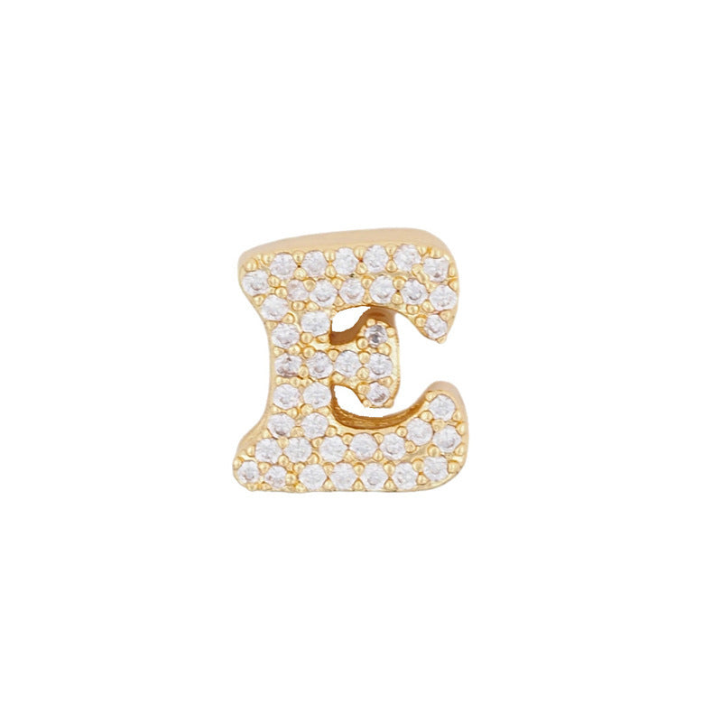 Pendentif Lettre Doré – Bijou Initiale Personnalisé A à Z