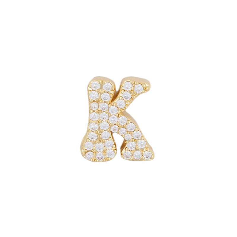 Pendentif Lettre Doré – Bijou Initiale Personnalisé A à Z
