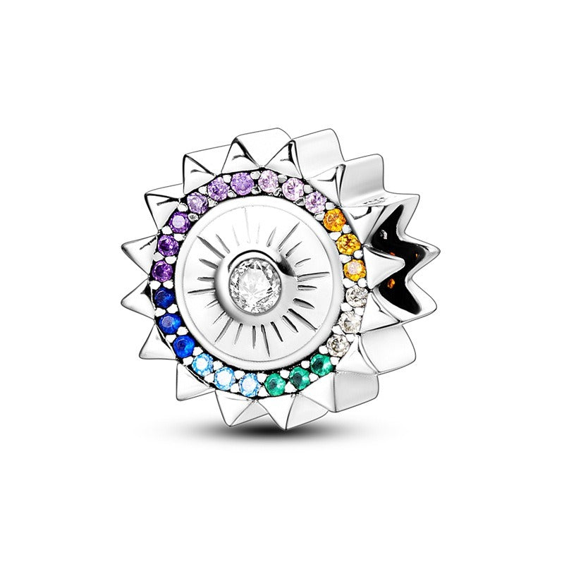 Chaine de sécurité - Perles Pendentif en Forme d'Émeraude