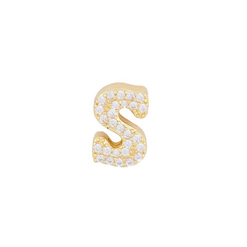 Pendentif Lettre Doré – Bijou Initiale Personnalisé A à Z
