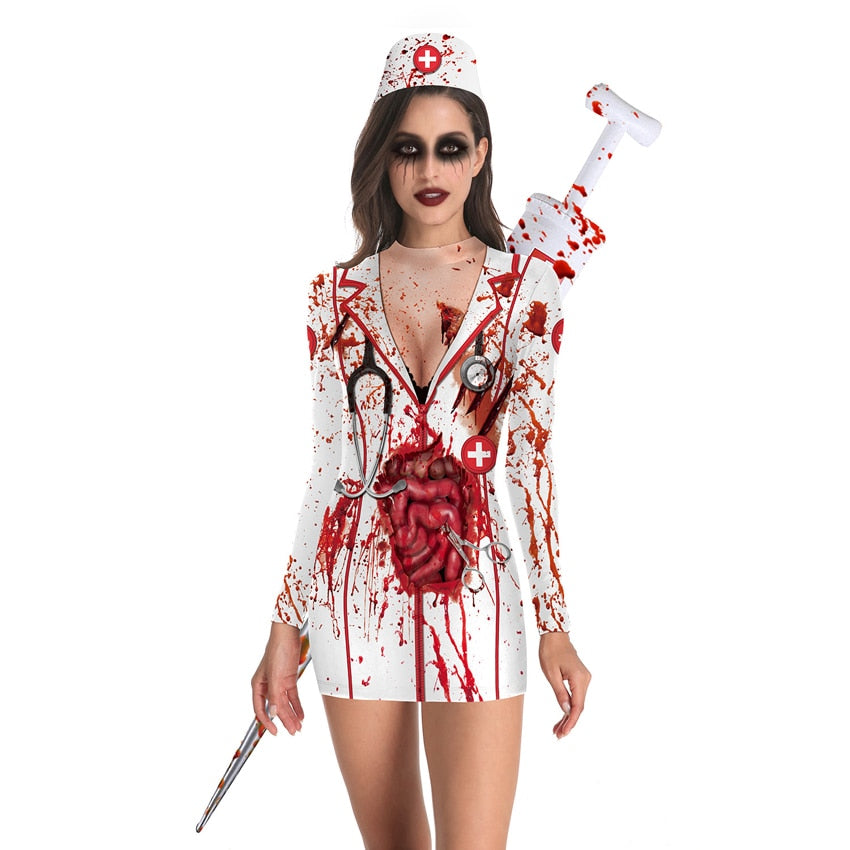 Costume Infirmière Sanglante