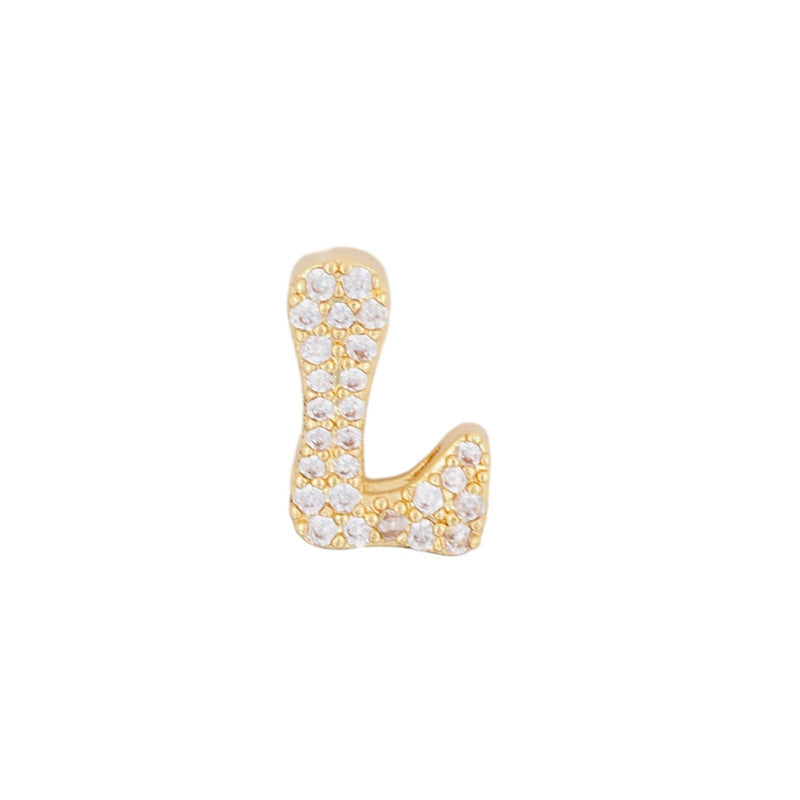 Pendentif Lettre Doré – Bijou Initiale Personnalisé A à Z