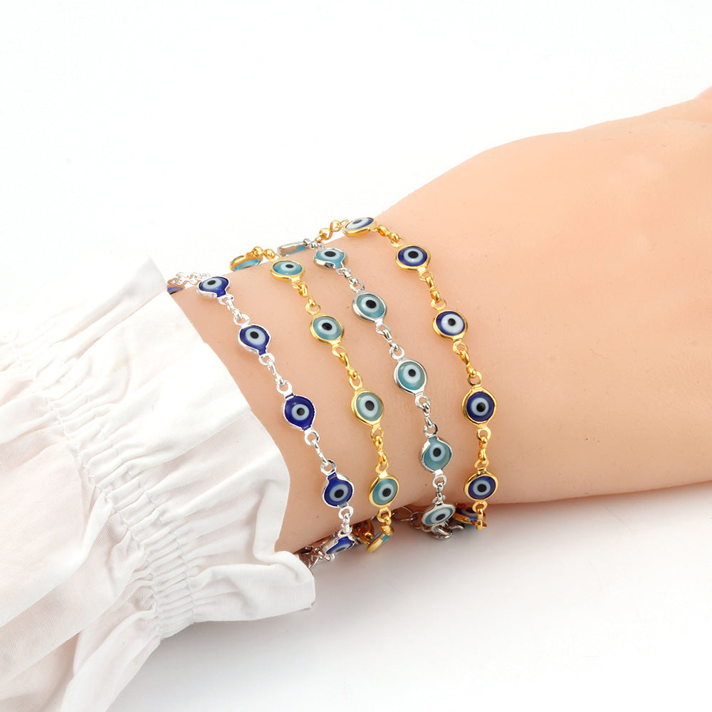 Bracelet Œil Protecteur – Énergie Positive & Style Tendance