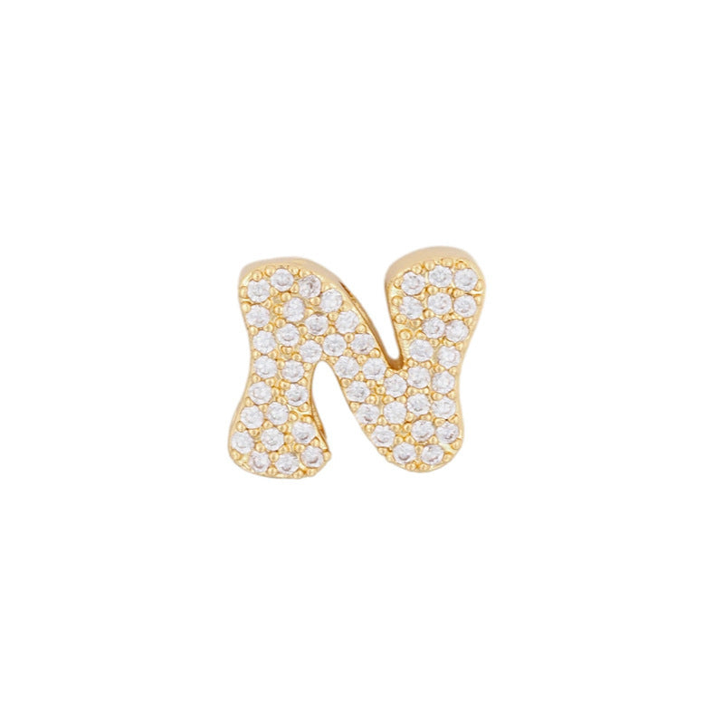 Pendentif Lettre Doré – Bijou Initiale Personnalisé A à Z