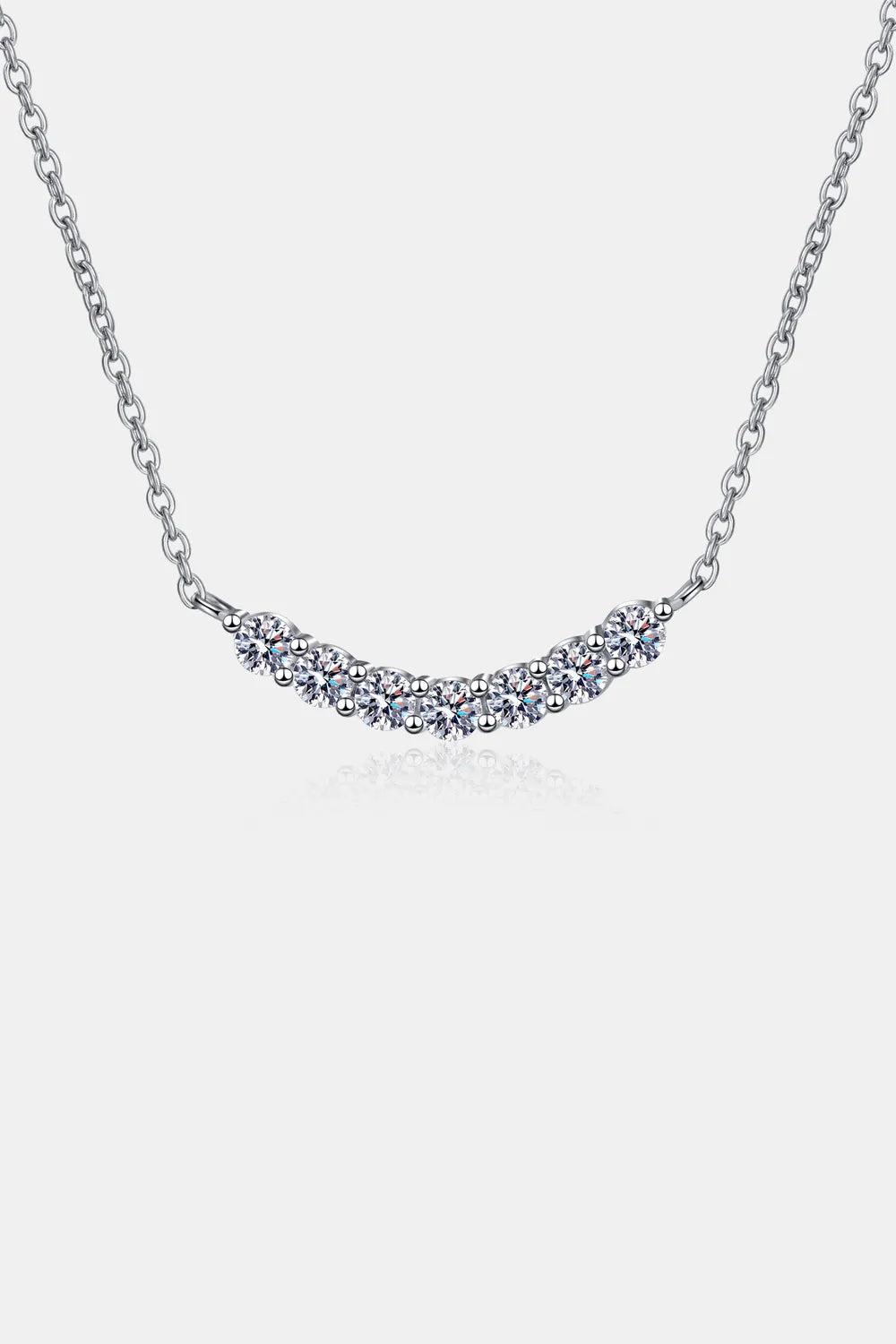 Collier Moissanite 1,4 Carat – Éclat Diamant & Argent 925