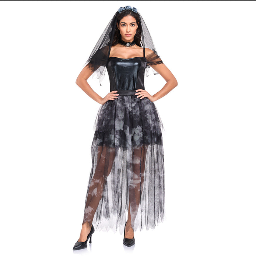 Costume Mariée Vampire Noire
