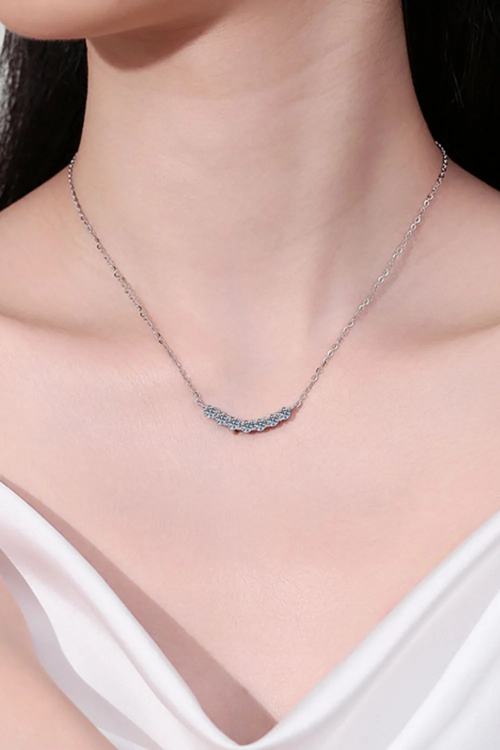 Collier Moissanite 1,4 Carat – Éclat Diamant & Argent 925
