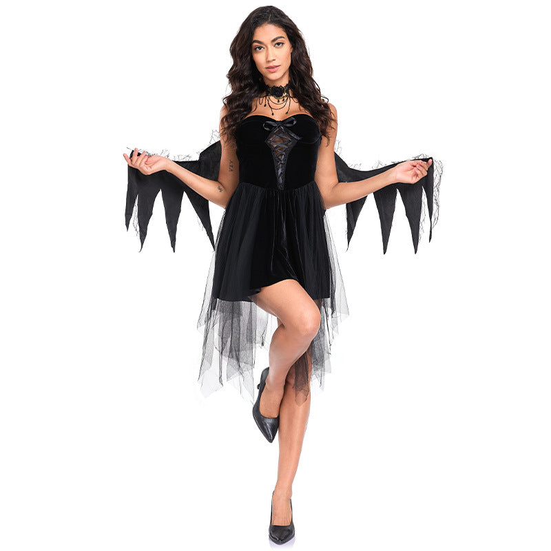 Costume Ange Déchu ou Démon Élegant