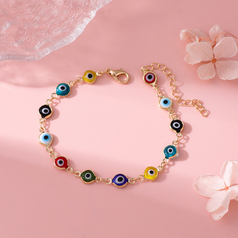 Bracelet Œil Protecteur – Énergie Positive & Style Tendance