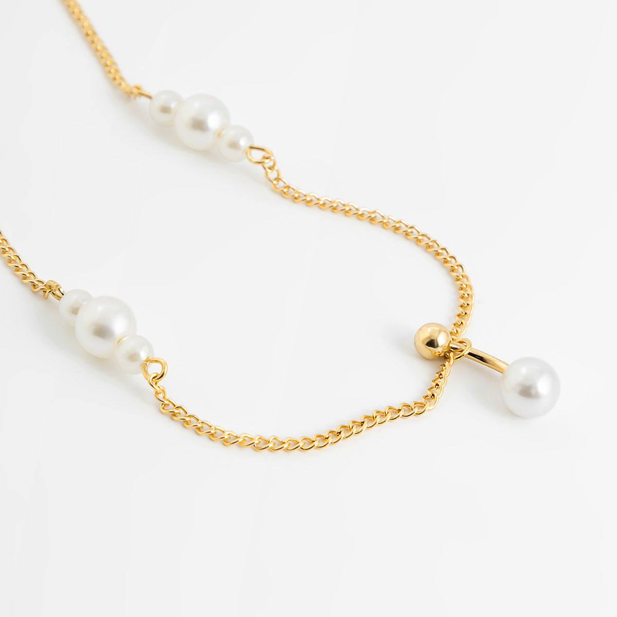 Chaîne de Taille Sexy – Imitation Perles & Zircon