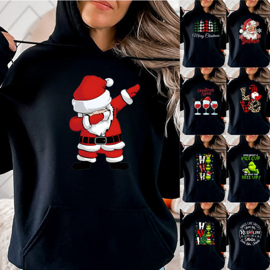 Sweat de Noël à Capuche pour Femme