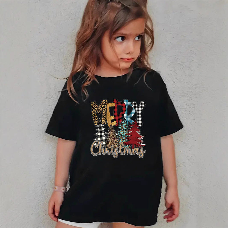 T-shirt de Noël pour Fille ( plusieurs motifs)
