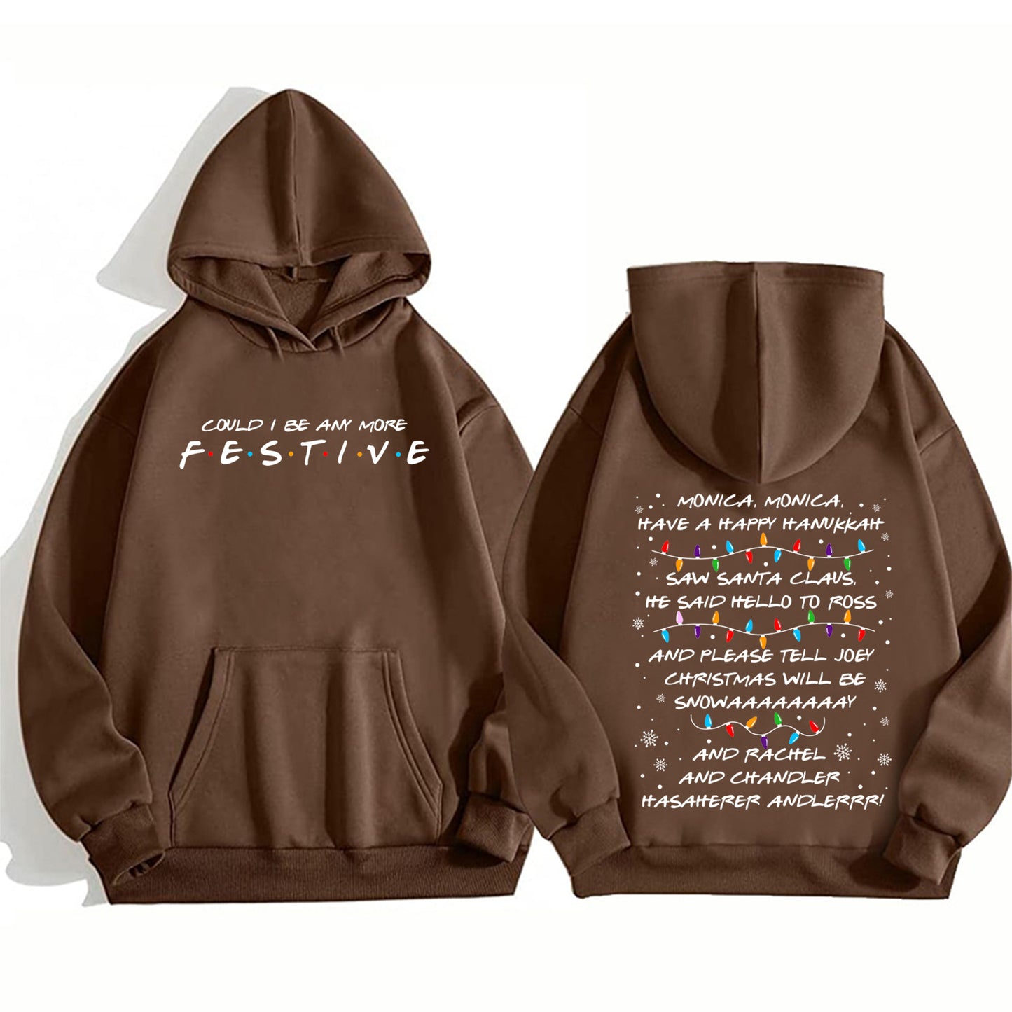 Sweat à Capuche la série " Friends" (plusieurs Couleurs)