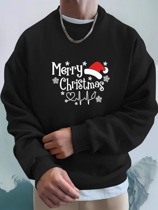 Sweat de Noël Douillet « Merry Christmas 2024 » – Coupe Ample & Détente