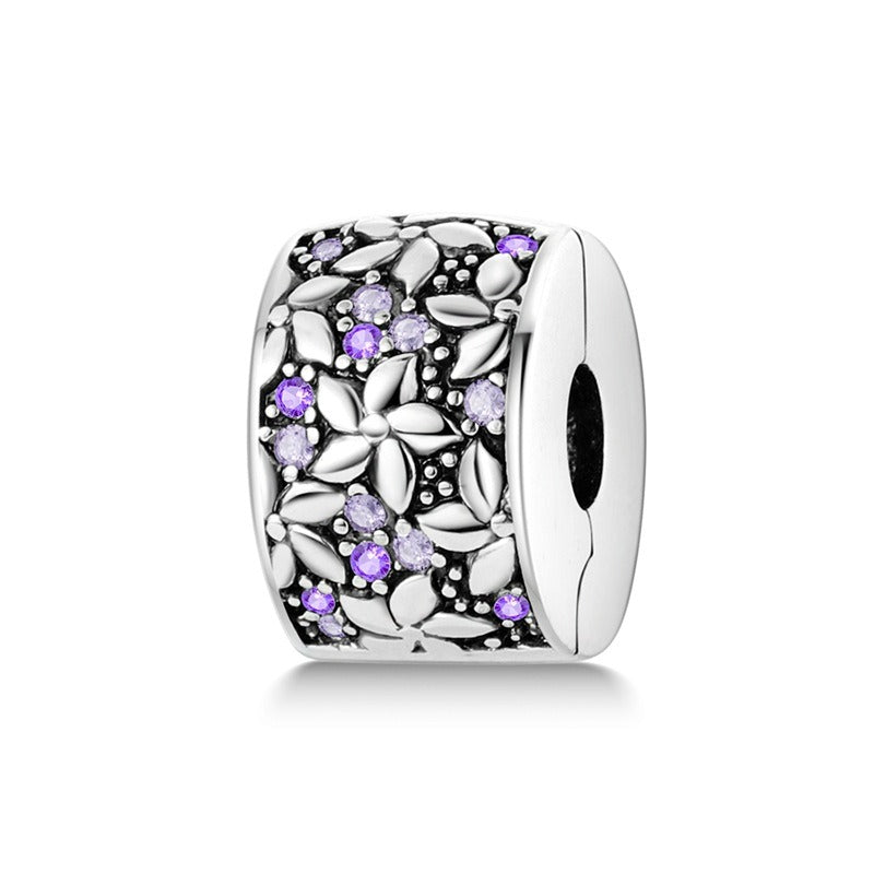 Chaine de sécurité & Charms Fleurs