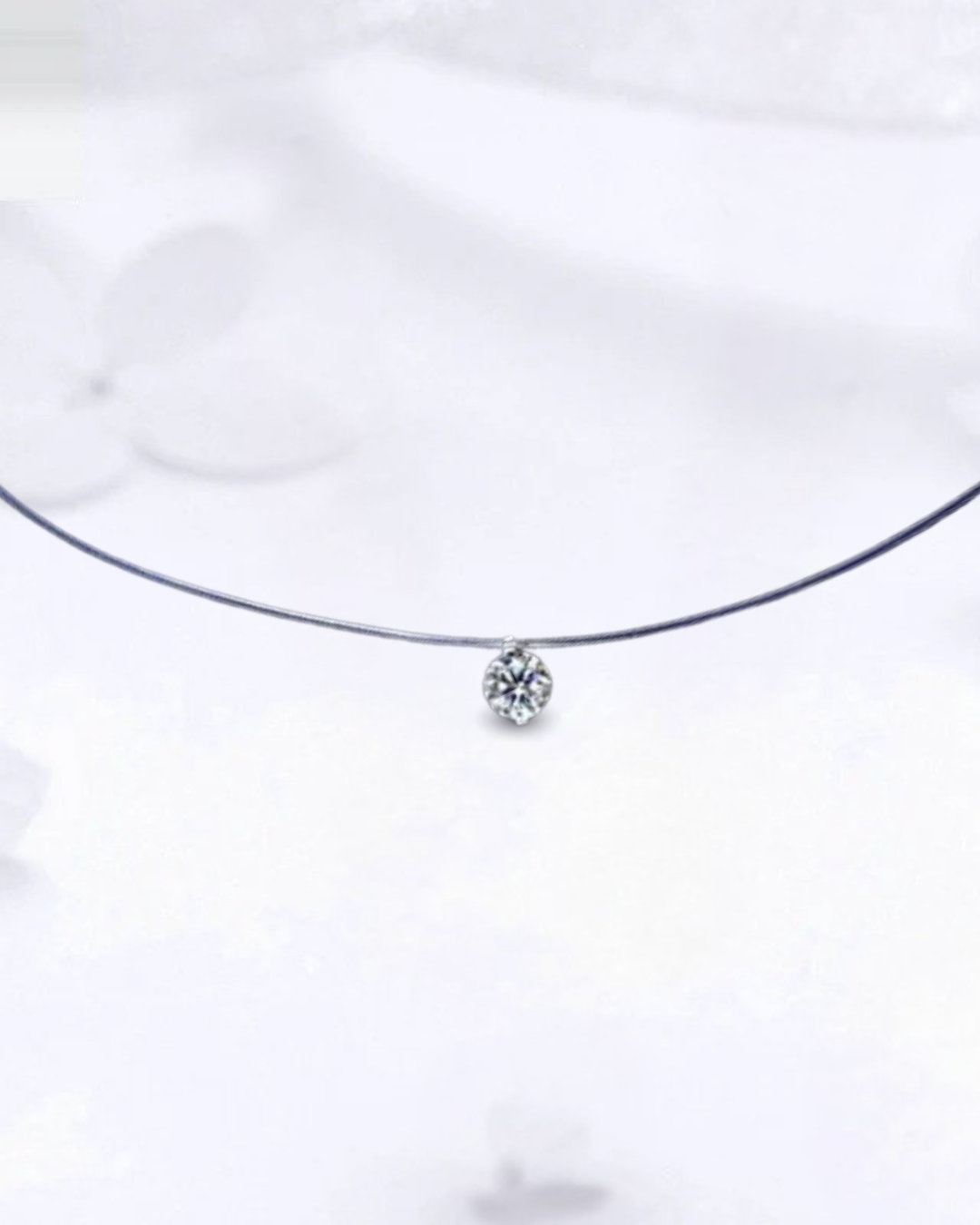 Collier Moissanite 1 Carat – Brillance Pure & Argent 925