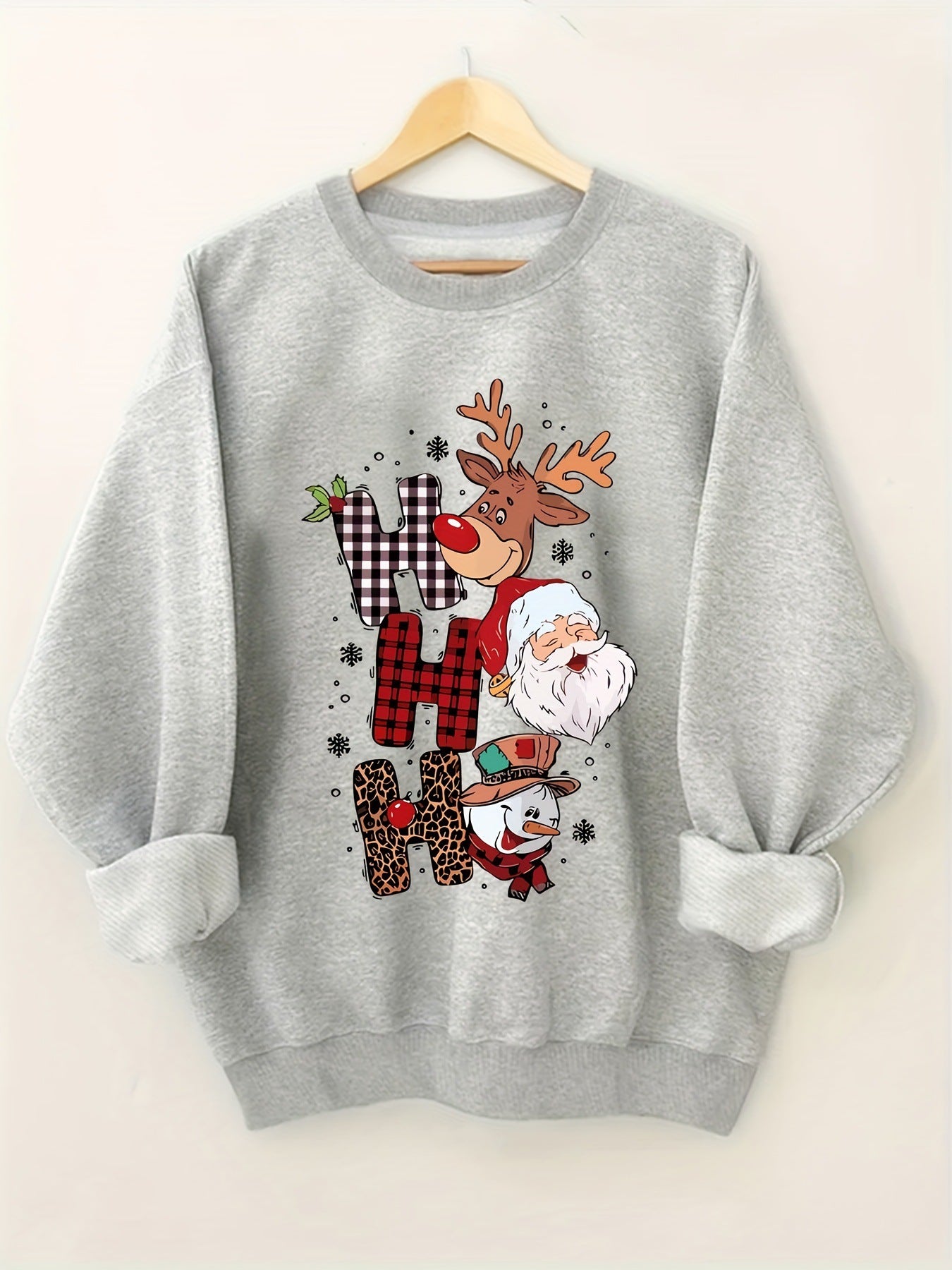 Sweat de Noël Femme – Grandes Tailles & Confort Festif
