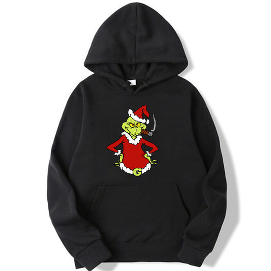 Sweat à Capuche “Grinch Joyeux Noël” (plusieurs Couleurs)