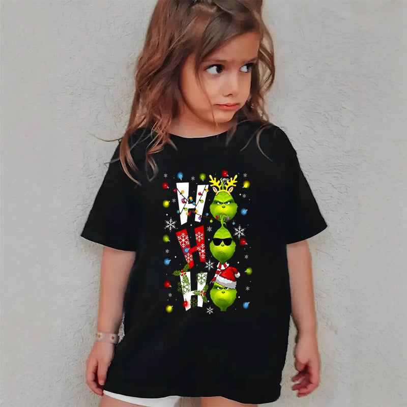 T-shirt de Noël pour Fille ( plusieurs motifs)