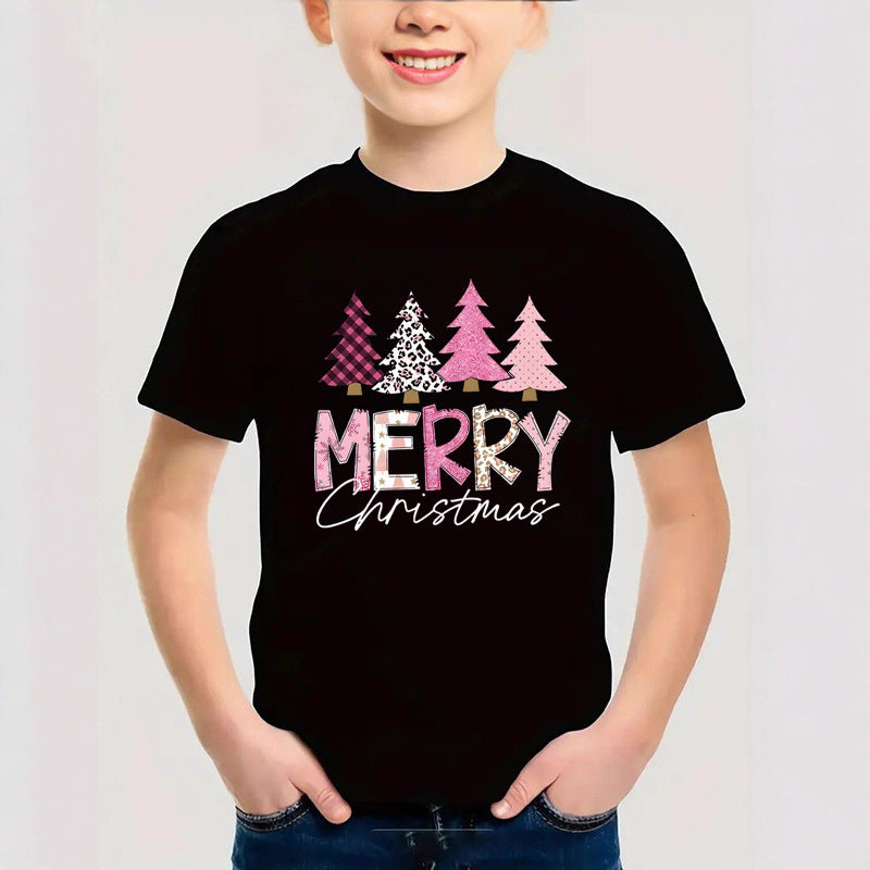 T-shirt de Noël pour Garçon( plusieurs motifs)