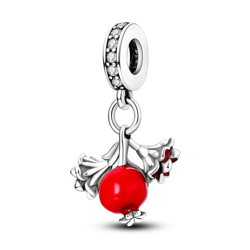 Chaine de sécurité & Charms Fleurs