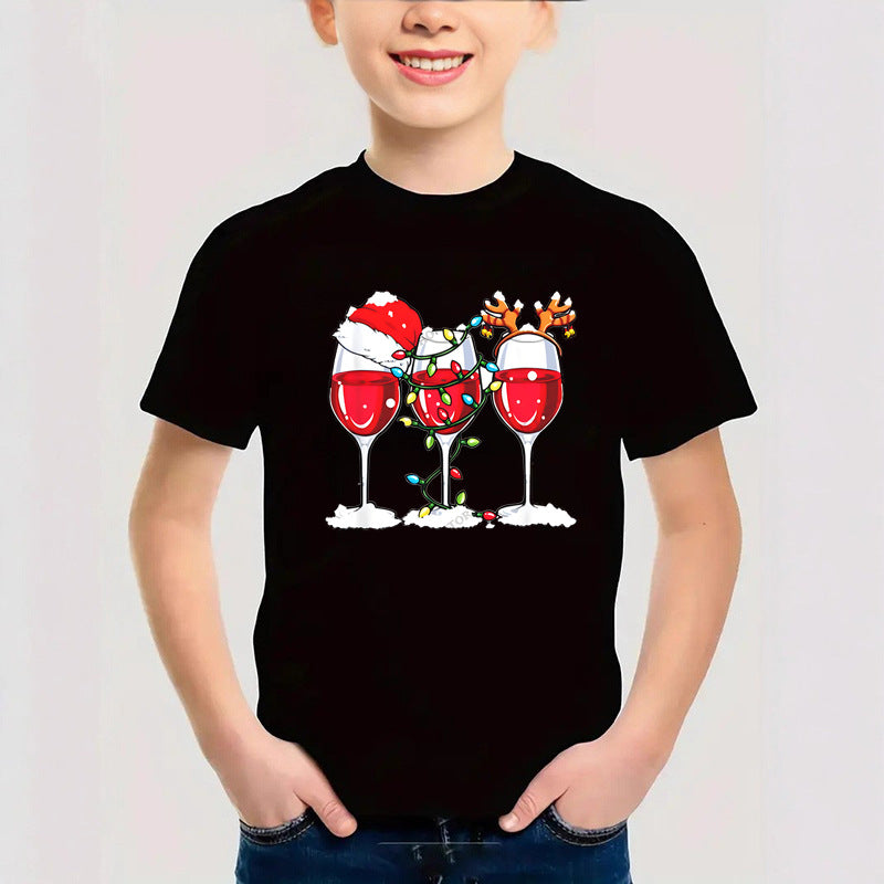 T-shirt de Noël pour Garçon( plusieurs motifs)