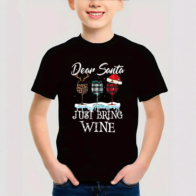 T-shirt de Noël pour Garçon( plusieurs motifs)