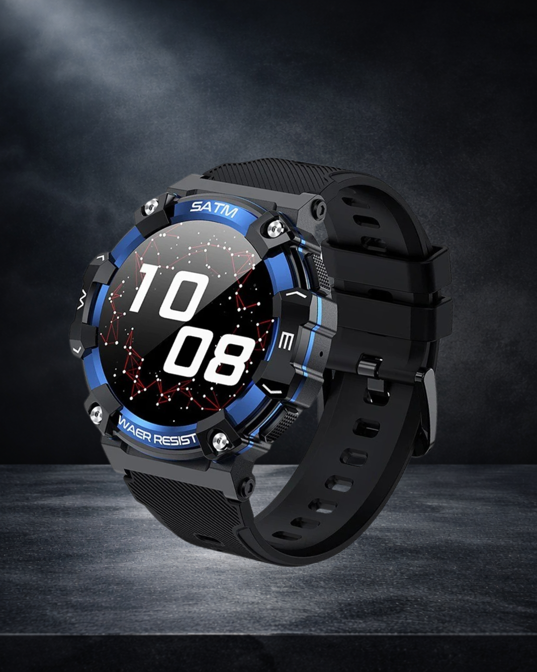 Montre Connectée Multisport – Détection Cardiaque, Suivi Sommeil & Bluetooth | Homme