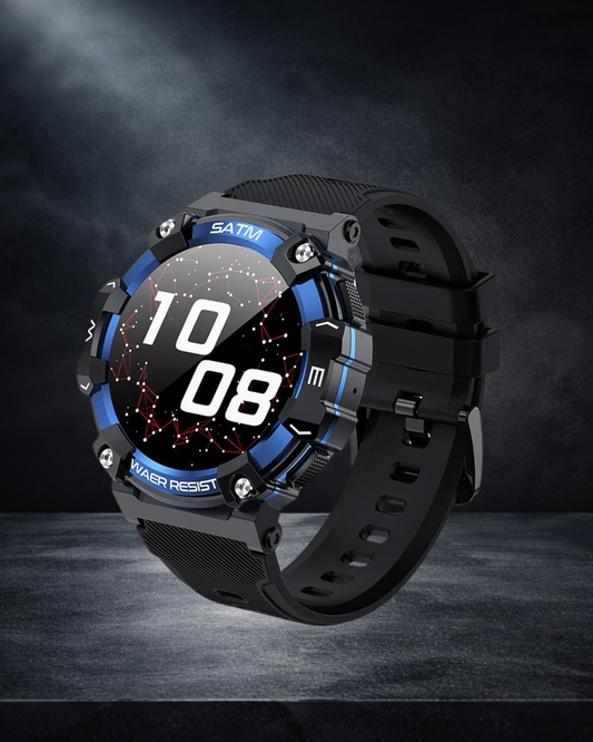 Montre Connectée Multisport – Détection Cardiaque, Suivi Sommeil & Bluetooth | Homme